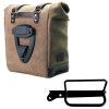 borsa laterale scram in crosta di cuoio 22l 30l telaio royal enfield hunter 350 sx 1 1
