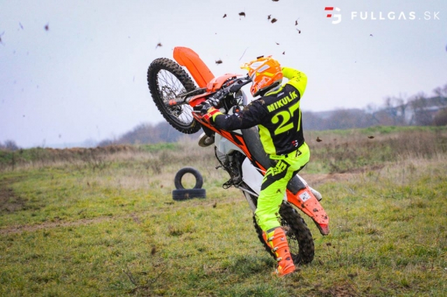 KTM EXC 300 TPI na domácej trati