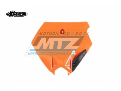 Tabuľka predná KTM 125SX+250SX / 03-06 + 250SX+450SX+525SX-Racing / 03-06 - farba oranžová