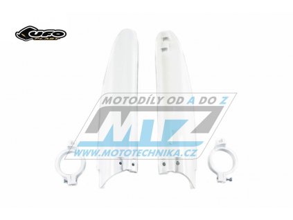 Kryty predných vidlíc Suzuki RM125+RM250 / 99-00 - farba biela