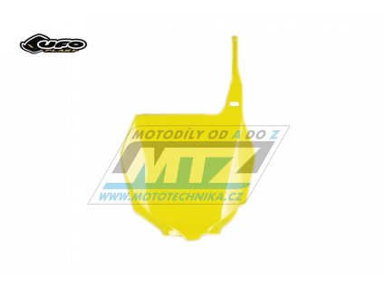 Tabuľka predná Suzuki RM125/01-22 + RM250/01-22 + RMZ250/07-09 + RMZ450/05-07 - farba žltá