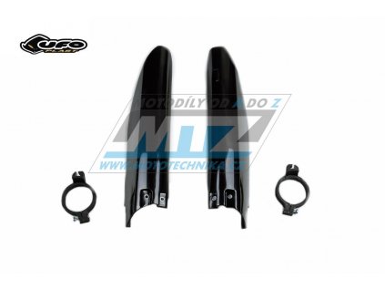 Kryty predných vidlíc Suzuki RM125+RM250 / 04-06 + RMZ450 / 05-06 - farba čierna