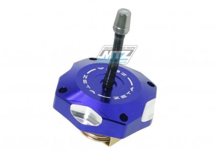 Viečko nádrže - ZETA ZE87-1501 - Yamaha YZ85 / 04-21 + YZ125+YZ250 / 04-25 + YZF250+YZF450 / 04-13 + YZ125X+YZ250X + Kawasaki KXF45+ 4 + KX85+KX100 / 14-25 + KLX110 + KX250X+KX450X + Suzuki RMZ250+RMZ450 - modré
