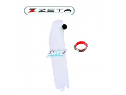 Kryt vidlice + pomocník štartu "Launch Control" - ZETA ZE89-7019 - Honda CR125+CR250/04-07 + CRF250R/04-22 + CRF450R/04-22 - farba natural (1strana)