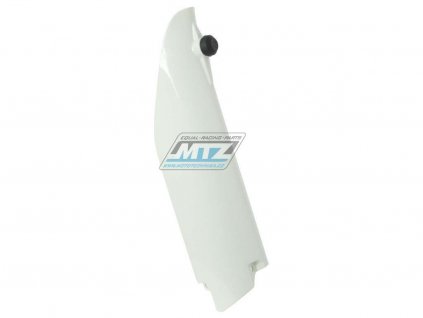 Kryt vidlice + pomocník štartu "Launch control" - ZETA ZE89-7218 - Suzuki RMZ250/07-22 + RMZ450/08-22 - biely (1strana)