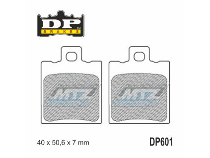 Brzdové doštičky DP Brakes DP601 - zmes Premium OEM Sinter