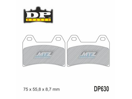 Brzdové doštičky DP Brakes DP630 - zmes Premium OEM Sinter
