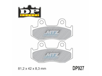 Brzdové doštičky DP927 - DP BRAKES zmes Premium Sinter OEM