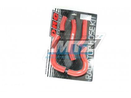 Hadica chladiča DRC RADIATOR HOSE KIT - DRC D47-01-063 - Honda CRF250R / 14-15 - červené (sada 5ks)