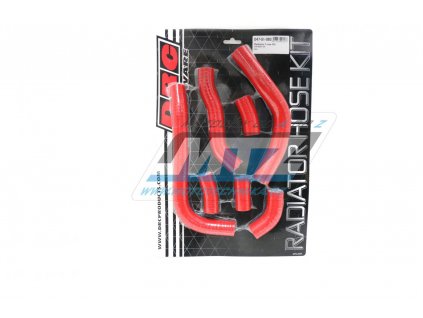 Hadica chladiča DRC RADIATOR HOSE KIT - DRC D47-01-083 - Honda CRF450R / 09-12 - červené (sada 7ks)