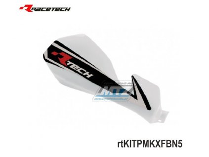 Kryty páčok do objímky Kawasaki KXF + Suzuki RMZ - biele