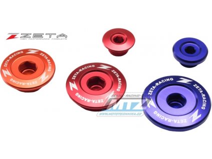 Zátky motora - ZETA ZE89-1440 - Yamaha YZF250 + YZF450 / 14-21 + YZF250X / 15-20 + YZF450X / 16-21 + WRF250 / 15-20 + WRF450 / 16-21 - červené