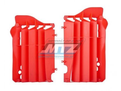 Mriežky chladiča - Honda CRF450R / 15-16 + CRF250R / 16-17 (farba červená)