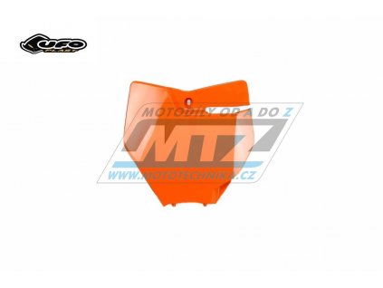 Tabuľka predná KTM 125SX+150SX / 16-18 + 250SX / 17-18 + 250SXF+350SXF+450SXF / 16-18 - farba oranžová