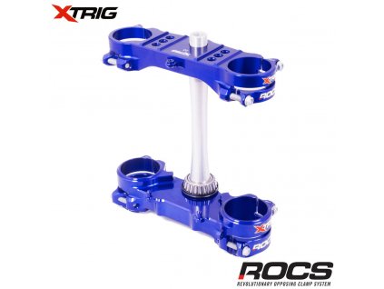 Okuliare (Triple-Clamps) kompletný Xtrig ROCS TECH - Yamaha YZF250/12-23 + YZF450/10-15,18-23 (offset 22)