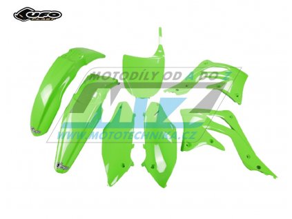 Sada plastov Kawasaki KXF450/12 - farba zelená