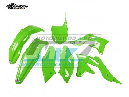 Sada plastov Kawasaki KXF250/13 - farba zelená