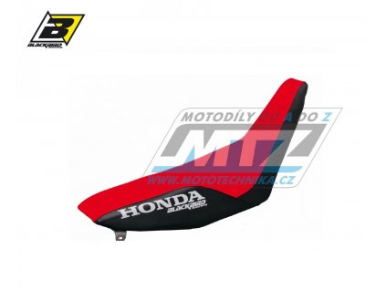 Poťah sedla Honda XR250+XR400 / 96-04 - farba červeno-čierna