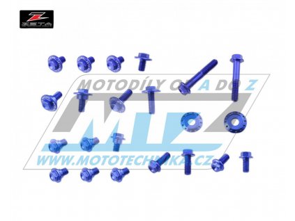 Súprava skrutiek na plasty - Suzuki RMZ450/18-22 + RMZ250/19-22 - modrá