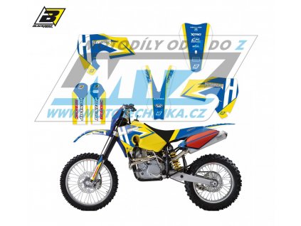 Polepy na motocykel (sada polepov Dream) Husaberg FE+FS / 06-08 - typ polepov Dream4