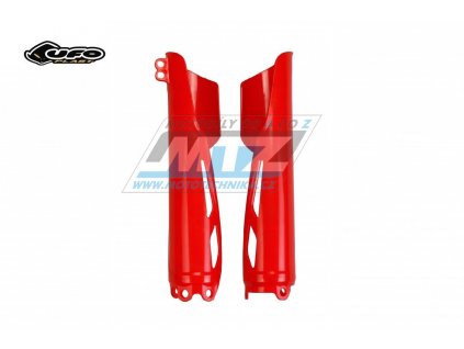 Kryty predných vidlíc Honda CRF450R/19-24 + CRF250R/19-24 - farba červená