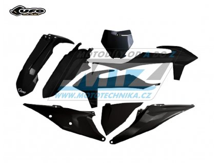 Súprava plastov KTM 125SX+150SX+250SX + 250SXF+350SXF+450SXF / 19-22 + XC+XCF / 19-22 - farba čierna