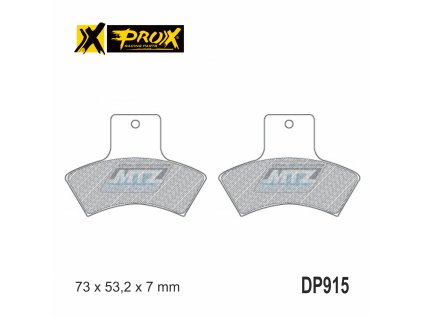 Brzdové doštičky DP915-PROX