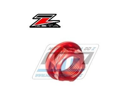 Matica osi predného kolesa ZETA ZE93-8012 - Honda CR125+CR250+CRF250R+CRF450R + CRF250X+CRF450X+CRF250RX+CRF450RX+CRF450L+Yamaha YZ125+YZ25 + WR250X + WR250R + Kawasaki KX125 + KX250 - červená