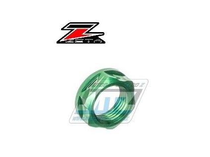 Matica osi predného kolesa ZETA ZE93-8035 - Yamaha YZF250+YZF450+YZF250X+YZF450X + WRF250+WRF450 + Kawasaki KX125+KX250+KXF250+KXF450+K5 Z+DRZ400 - zelená