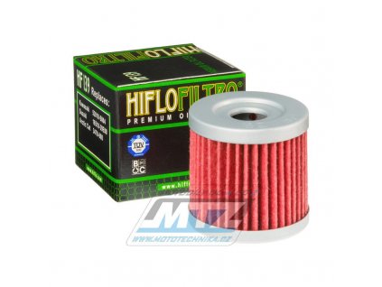 Filter olejový HF139 (HifloFiltro) - Suzuki DRZ400 / 00-18 + LTZ400 / 03-18 + LTR450 / 06-11 + Arctic Cat DVX400 / 04-08 + Kawasaki KLX400R + KFX40