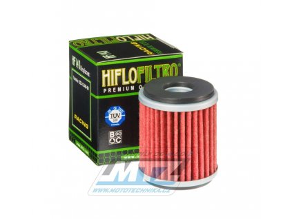 Filter olejový HF140 (HifloFiltro) - Yamaha YZF250 + YZF450 + WRF250 + WRF450 + WR250 + WR250X + MT125 + YBR250 + XT250 + YZF-R125 + YFZ450R + YFZ4