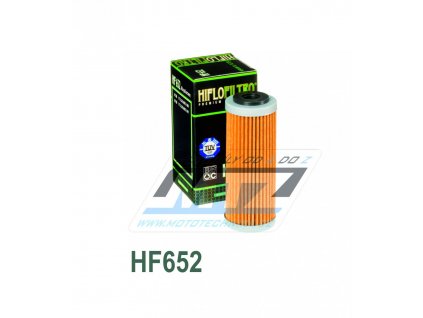 Filter olejový HF652 (HifloFiltro) - KTM EXCF+SXF+XCF + Husaberg FE250+FE350 + Husqvarna FE250+FE350+FE450+FE501 + FC250+FC350+FC450 + Gas-Gas XCF+EX