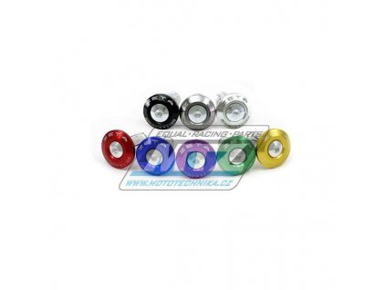 Koncovky/závažia riadidiel Zeta Swivel (pre vnútorný priemer riadidiel ¤13/¤17mm) - ZETA ZE48-8101 - strieborné
