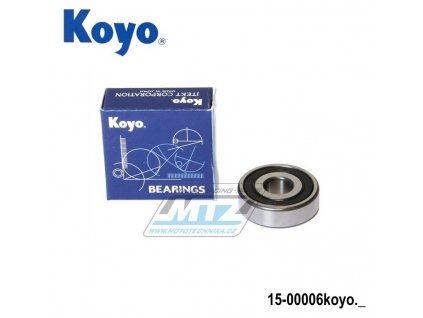 Ložisko 6200-2RS (rozmery: 10x30x9 mm) Koyo