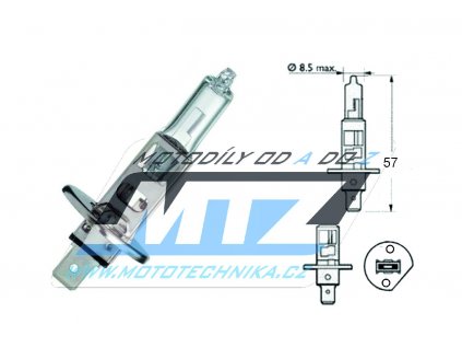 Žiarovka H1 12V 55W P14,5s