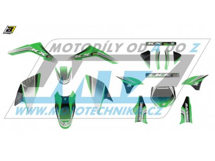 Polepy na motocykel (sada polepov) Kawasaki KXF450 / 06-08 - typ polepov Krypton