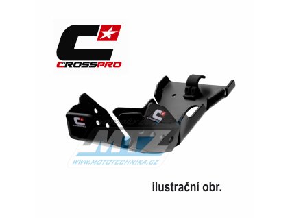 Kryt pod motor plastový DTC Engine Guard - Suzuki RMZ450/10-17 (farba čierna)