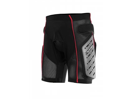 KRAŤASY S CHRÁNIČMI ACERBIS FREE MOTO 2.0 ČIERNA/ČERVENÁ