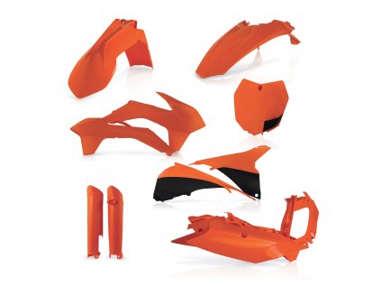 Kompletná sada plastov ACERBIS pre KTM SX125/13-14, SX150/13-14, SX250/13-14, SX-F250/13-14, SX-F450/13-14, SX-F505/13-14 oranžová