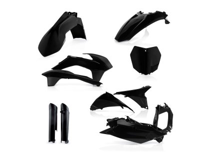 Kompletná sada plastov ACERBIS pre KTM SX125/13-14, SX150/13-14, SX250/13-14, SX-F250/13-14, SX-F450/13-14, SX-F505/13-14 čierna