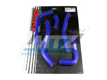 Hadica chladiča DRC RADIATOR HOSE KIT - DRC D47-01-332 - Kawasaki KXF250/21-24 - modré (sada 5ks)