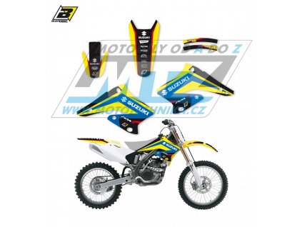 Polepy na motocykel (sada polepov Dream) Suzuki RMZ250 / 04-06 - typ polepov Dream4