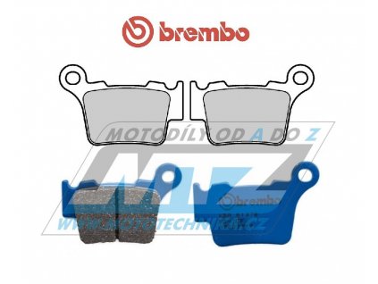 Brzdové doštičky Brembo (originál Brembo Genuine Parts) - zmes Ceramic Carbon TT