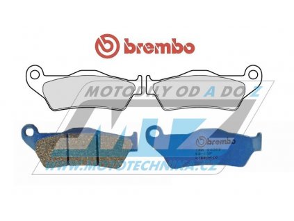 Brzdové doštičky Brembo (originál Brembo Genuine Parts) - zmes Ceramic Carbon TT