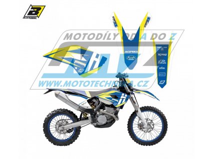 Polepy na motocykel (sada polepov Dream) Husaberg FE+FS+TE / 13-14 - typ polepov Dream4