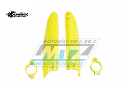 Kryty predných vidlíc Suzuki RM125+RM250 / 99-00 - farba žltá