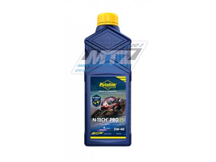Olej motorový motocyklový Putoline N-TECH ROAD PRE R+ 5W40 (balenie 1L)
