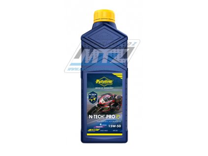 Olej motorový motocyklový Putoline N-TECH ROAD PRE R+ 15W50 (balenie 1L)