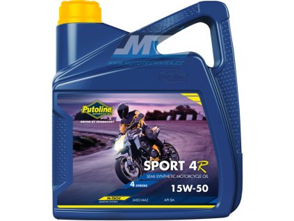 Olej motorový motocyklový Putoline Sport4R 15W50 (balenie 4L)