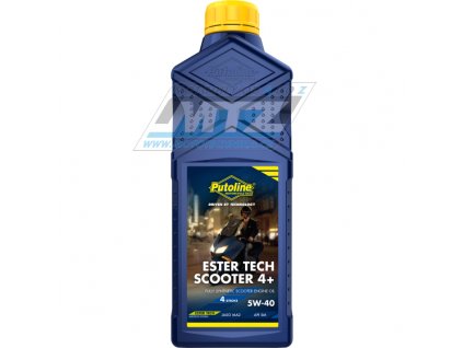 Olej motorový motocyklový Putoline Ester Tech SCOOTER 4+ 5W40 (balenie 1L)